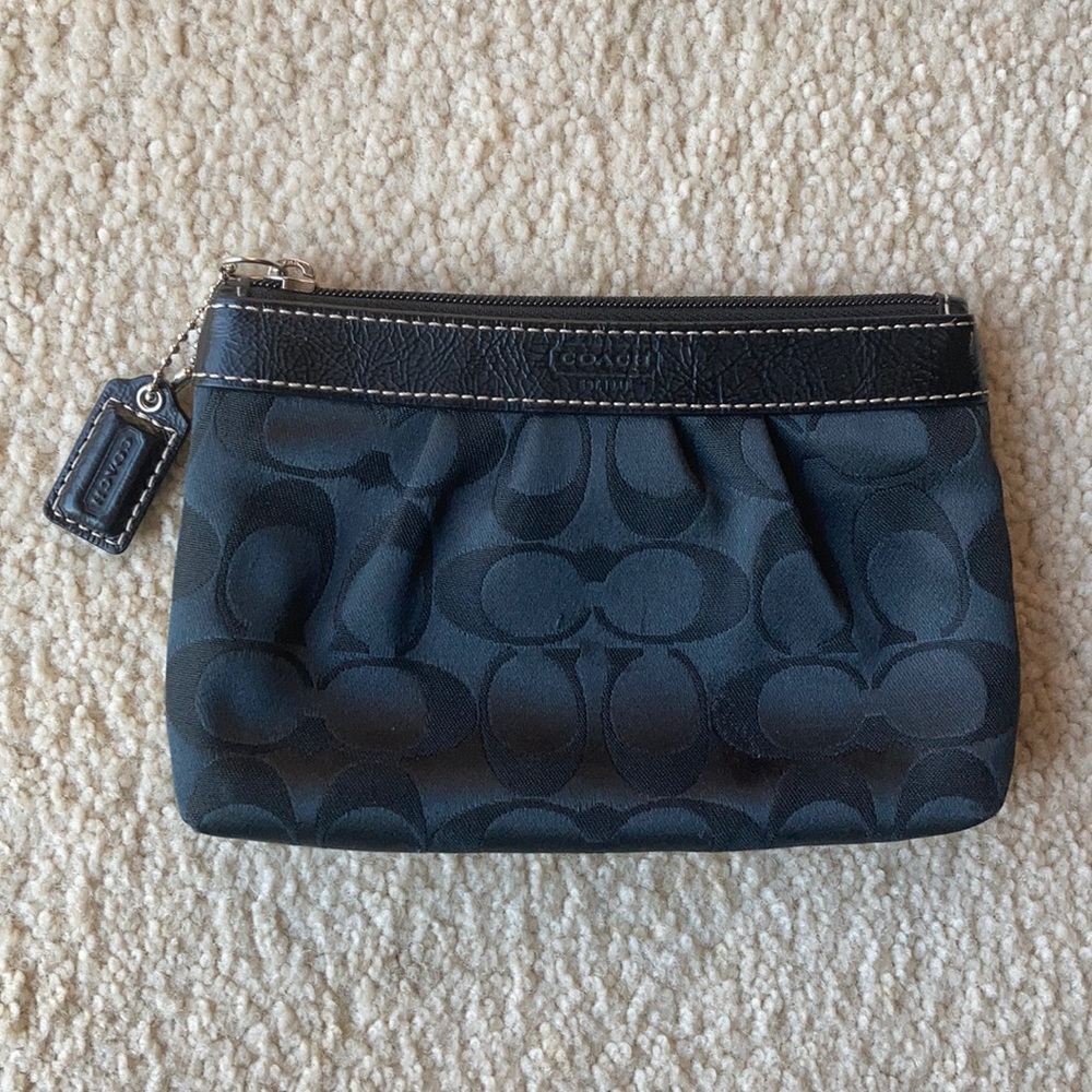 Black Coach Coin Purse